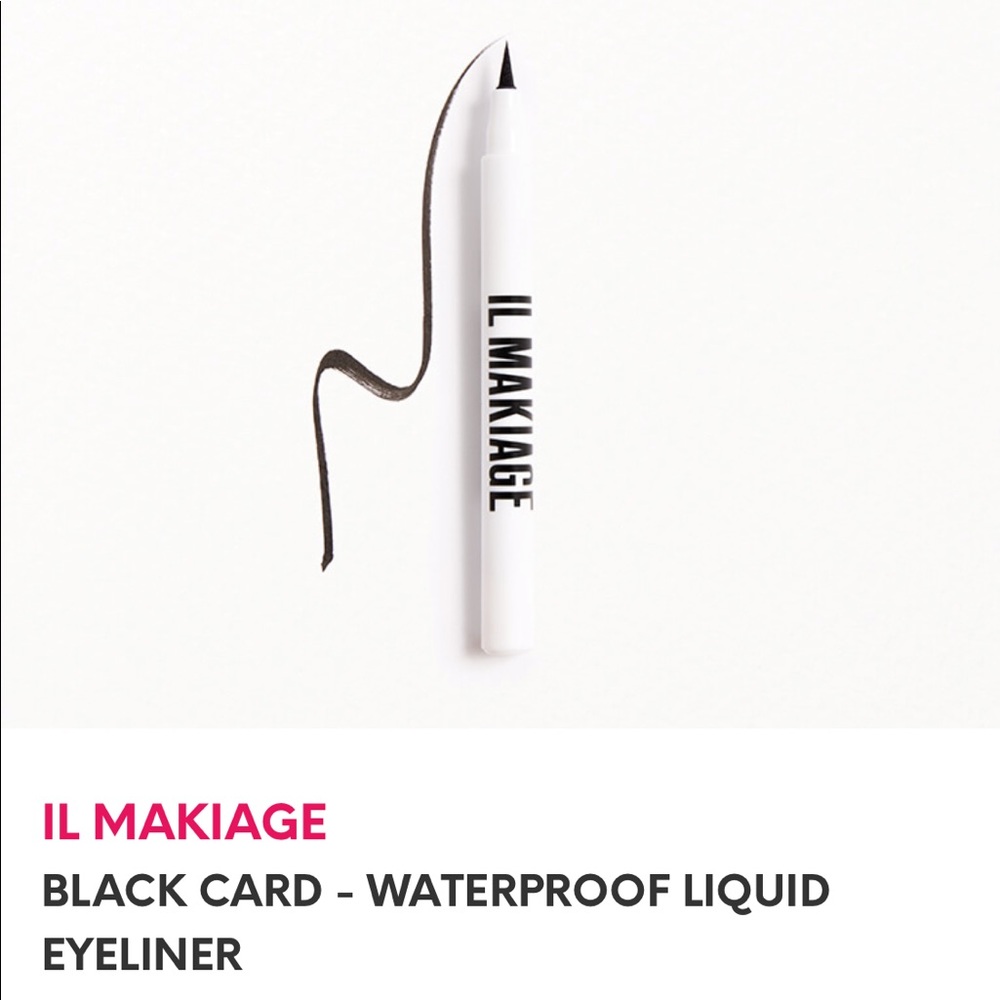 Il Makiage Black Card Waterproof Liquid Eyeliner